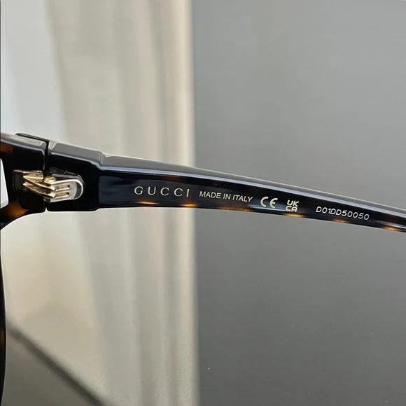 NWT Gucci Havana Brown Sunglasses - Picture 4 of 9